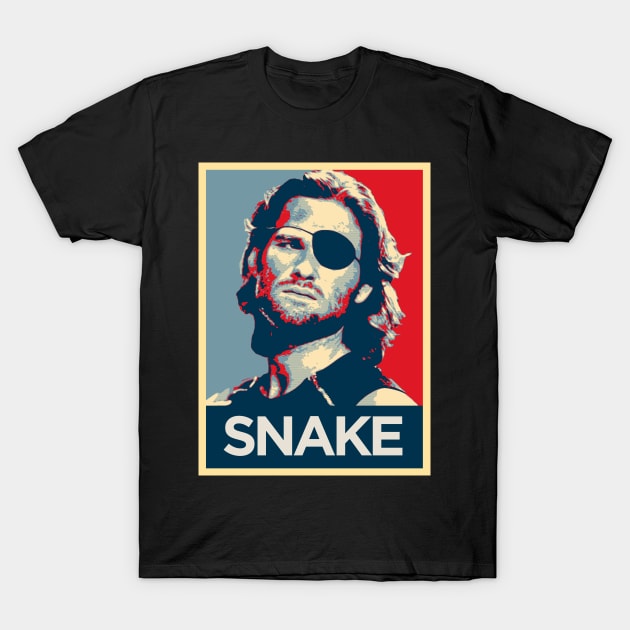 Snake Plissken T-Shirt by GoldenGear